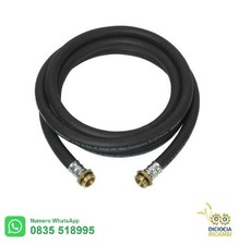 TUBO GASOLIO 5 - 10 mt RACCORDATO 1 POLLICE POMPA NAFTA TRAVASO BOTTE