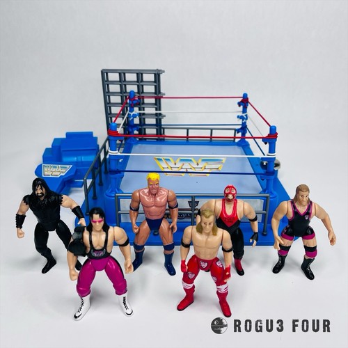 Wwf jakks wrestlemania mini - wrestlemania,