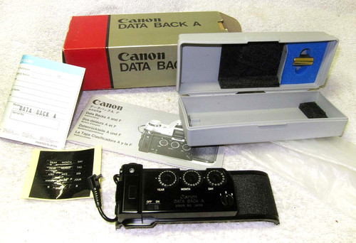 Canon data back come nuova - data,
