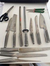 Set Coltelli Global Gf40 ,gf36,g10,acciaino Global,gs14,g28, G29 Nuovi