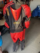 tuta moto pelle intera