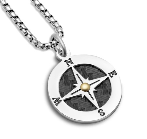Collana uomo rosa - collana,