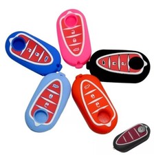 GUSCIO COVER CHIAVE 3 TASTI SILICONE TELECOMANDO PER ALFA ROMEO MITO GIULIETTA 