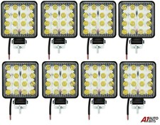Faro Led Quadrato 48W 4" Spot