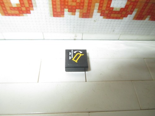 Lego tile 1x1 dump truck - tile,