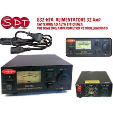 832-NFA ALIMENTATORE 32 Amp SWITCHING AD ALTA EFFICIENZA VOLTOMETRO/AMPEROMETRO