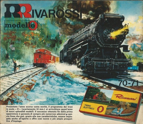 Catalogo rivarossi 1970 - catalogo, 1970/71