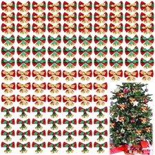 Christmas Mini Bows for Crafts