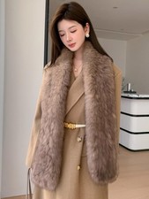 Sciarpa donna vera pelliccia