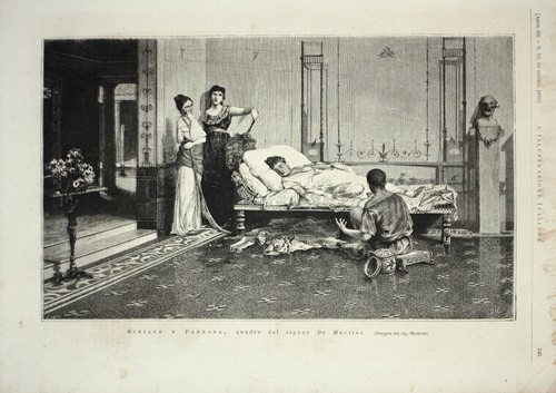 Schiavo padrona un - e, da