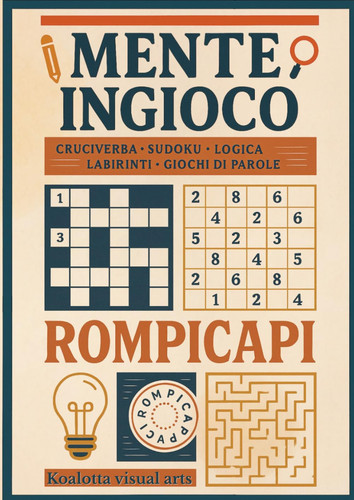 Mente gioco cruciverba - in,