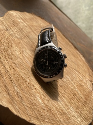 Swatch irony chrono - chrono, aluminium