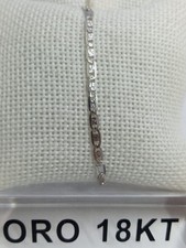 Bracciale in oro bianco 750 18