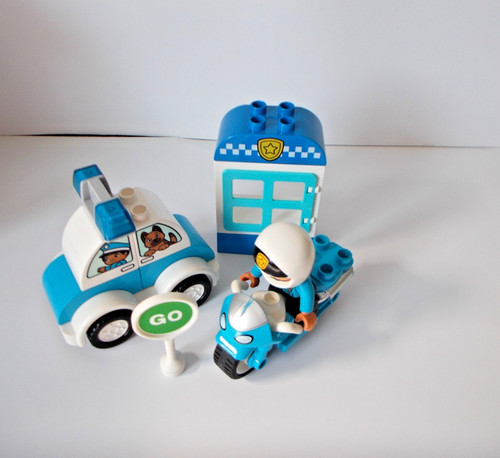 Lego duplo set bici - duplo, polizia