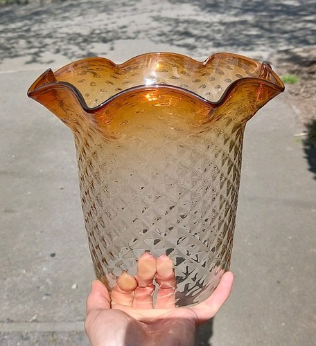 Antique amber clear diamond - clear,