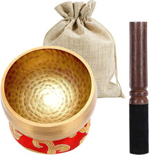 Set Con Campana Tibetana, 8CM