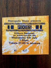 PIXIES Original Concert Ticket