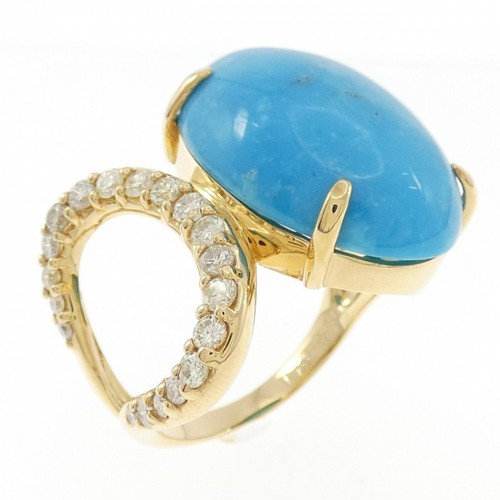 Autentico anello turchese