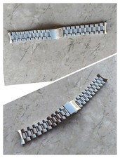 80s SEIKO CHRONOGRAPH VINTAGE WATCH BRACELET BRACCIALE UHREN OROLOGIO 20mm