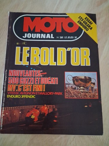 Moto journal 281 1976 gilera - journal,