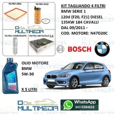 KIT TAGLIANDO 4 FILTRI OLIO