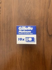 Gillette Platinum 50 (5x10) vintage blades