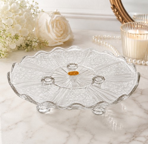 Mid century fostoria etched - mid,