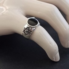 Anello Uomo Stella David Onice