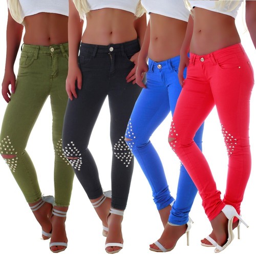 Jeans donna slim - fit, tubino
