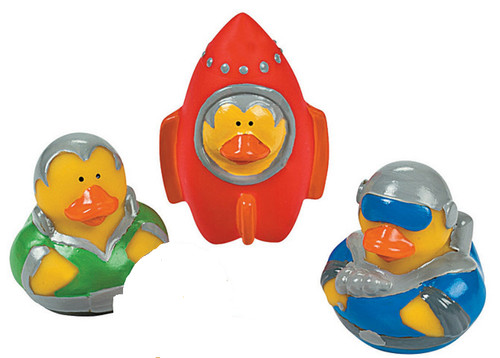 Space explorer rubber duckies - rubber,