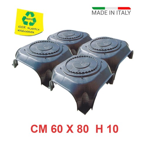 Vespaio areato igloo cupolex