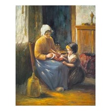 Quadro Dipinto a Mano Olio su