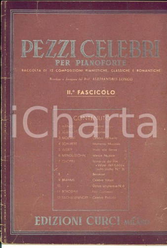1940 pezzi celebri - aa.,