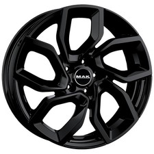 CERCHIO IN LEGA MAK APOLLO PER JEEP AVENGER 6.5X16 4X108 GLOSS BLACK 0XG