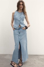 Zara Denim Vest(SMALL)