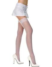 Bianco Rosso Nero Beige IN Pizzo Calze 2 Taglie Lingerie Sexy P4110