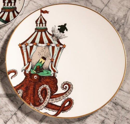 Aquatic creatures piatto - aquatic,