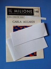 CARLA ACCARDI - IL MILIONE BOLLETTINO 148 DEL 1987