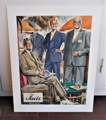Quadro tempera pubblicitario - quadro, a