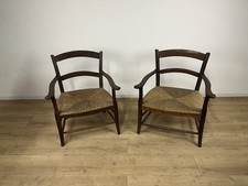 Coppia poltrone camino legno