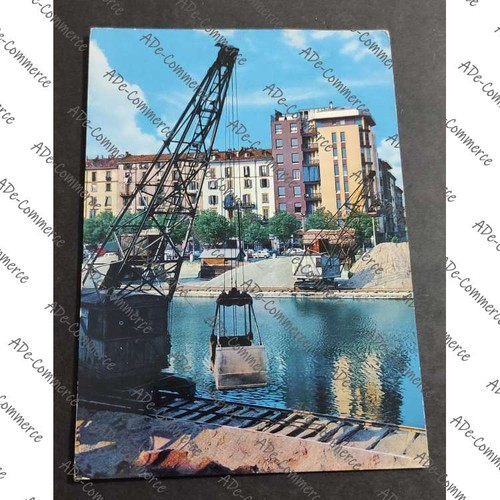 Cartolina milano la darsena - cartolina,