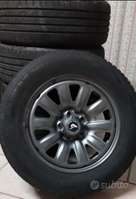 Vendo Ottimo Stato Cerchi Alcar per Nissan-Renault R16 + Pneumatici 215 65 R16
