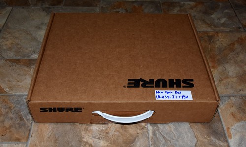 Nuovo open box - open, shure