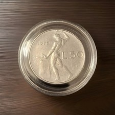 Moneta Da 50 Lire 1976