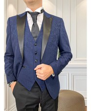 Smoking uomo blu giovanile -