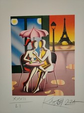 mark kostabi Tecnica Giclée -Firmata a mano e numerata - Eccellenti condizioni. 
