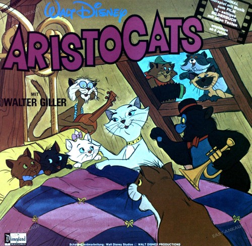 Walt disney aristocats lp - aristocats,