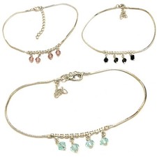 Cavigliera donna argento