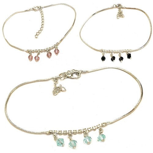 Cavigliera donna argento