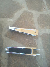 PEDANE PEDALINE CROMATE MOTO CUSTOM CAFÈ RACER SPECIAL